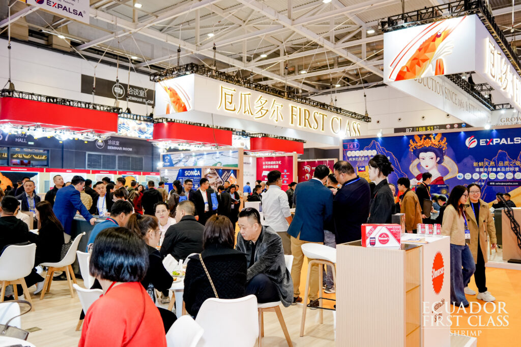 ECUADOR FORTALECIÓ SU PRESENCIA EN ASIA DURANTE CHINA FISHERIES & SEAFOOD EXPO 2025