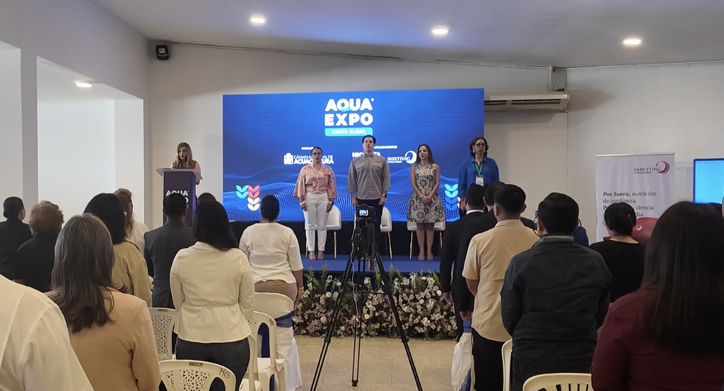 HOY SE INAUGURÓ AQUAEXPO SANTA ELENA:  IMPULSANDO LA CALIDAD DEL CAMARÓN DESDE SU ORIGEN